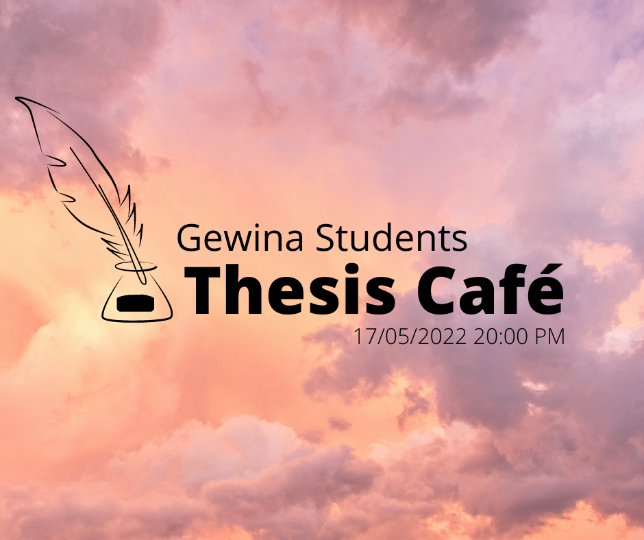 thesis writing cafe